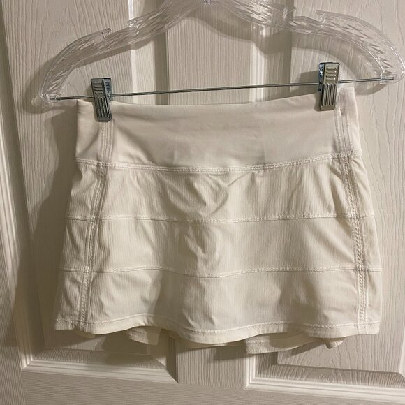 lululemon athletica Pants - Lululemon tennis skort in white, size 2